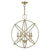 Livex Lighting Aria 5 - Light Chandelier in  Antique Brass - 2 of 4
