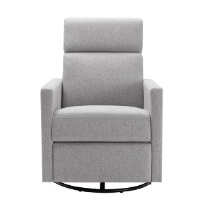 Ridstar Modern Lounge Chair For Living Room & Bedroom-Gray - 1 of 4