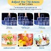 Acekool Commercial Ice Maker Machine, 110Lbs/24H with 35Lbs Storage Bin, Self-Cleaning Freestanding Ice Maker for Restaurant & Home - 4 of 4