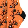 Owls in a Tree Socks (Women's Sizes Adult Medium) from the Sock Panda - Great for Halloween - 2 of 3
