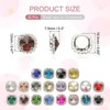 Unique Bargains DIY Craft Clothing Shoe Hat Bag Button Decor Claw Gem Rhinestones 32 Pcs - 2 of 4