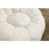 Lyngins Giant Faux Fur Bean Bag Chair, Ergonomic Lazy Chair with Memory Foam, Stylish Accent Chair, Single Sofa Chair for Home & Leisure - 4 of 4