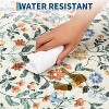 homfan Washable Runner Rug for Hallway Floral Print Kitchen Runner with Non-Slip Backing, Non-Shedding Low Pile Accent Rug - 4 of 4