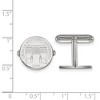 Black Bow Jewelry Sterling Silver Georgia Southern Eagles NCAA Cuff Links - 2 of 3