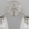 Capital Lighting Oran 2 - Light Vanity in  Antique Silver - 3 of 4