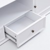 70.9'' Modern TV Stand for TVs up to 80 Inches, Storage Cabinet with 2 Drawers, 2 Cabinets, Open Shelf and Solid Wood Legs - 2 of 4