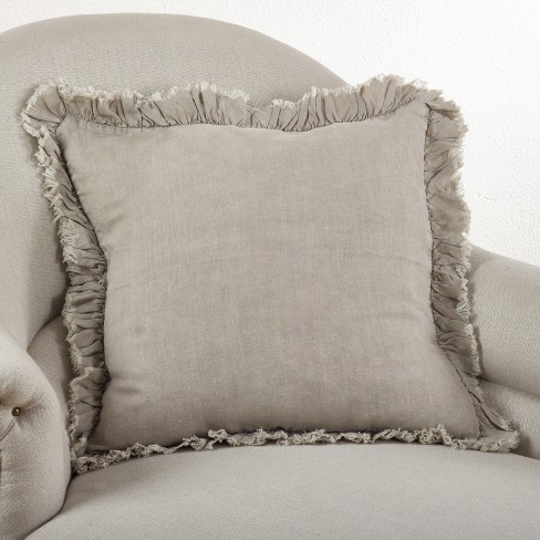 Linen down throw pillows best sale