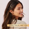 scünci Rhinestone and Pearl Embellished Metal Bobby Pins - All Hair - 20pk - 3 of 4