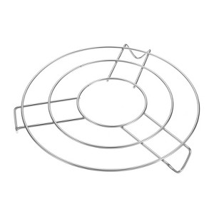 Unique Bargains Stainless Steel Round Cooking Racks for Roasting Baking - 1 of 4