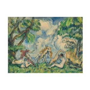 Trademark Fine Art - Masters Collection The Battle of Love, 1880 by Paul Cezanne Canvas Art - 1 of 4