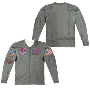 Men's Paramount Top Gun Maverick Costume Long Sleeve Costume T-Shirt - 1 of 4