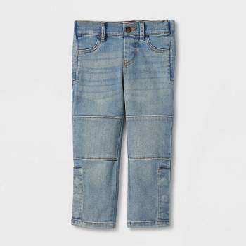 Toddler Boys' Adaptive Jeans - Cat & Jack™ Light Wash