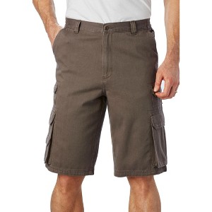 Boulder Creek by KingSize Men's Big & Tall Ranger Stacked Cargo 12 Pocket Short - 1 of 4