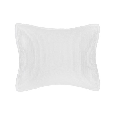 carol & frank Bennett White Quilt Standard Sham