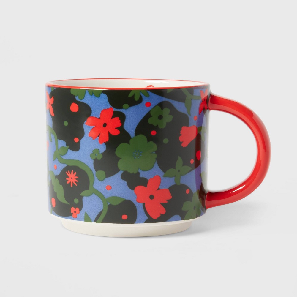 Latino Heritage Month 18oz Ceramic Floral Mug