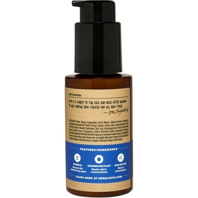 DR. SQUATCH Men's Soothing Post Shave - Fresh Falls - 2.5 fl oz: Paraben-Free, For All Skin And Hair Types