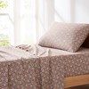 Lush Décor Twin 3pc Zara Floral Block Cotton Sheet Set Terracotta - 3 of 4