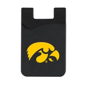 NCAA Iowa Hawkeyes Lear Wallet Sleeve - Black - 1 of 2