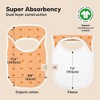 KeaBabies 8-Pack Hallo Baby Drool Bibs , Baby Bibs for Boys, Girls, Pull-on Bibs for Baby Boy, Baby Girl, Baby Bib Unisex - 3 of 4