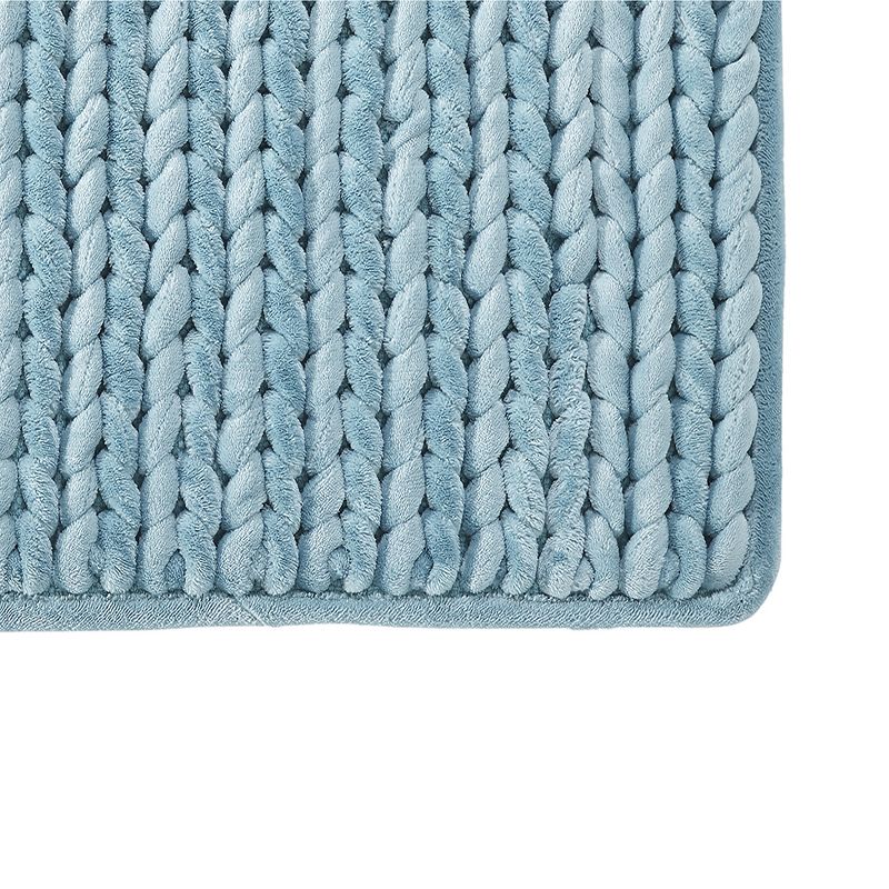 Christa Collection 100% Polyester Bath Rug - Better Trends, 4 of 7