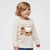 The Juniper Shop Cute But Creepy Ghost Toddler Long Sleeve Tee - 3 of 4