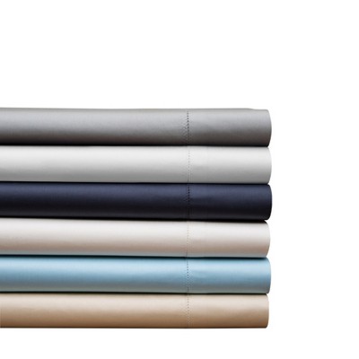 Luxurious White Cotton Standard Pillowcase Set