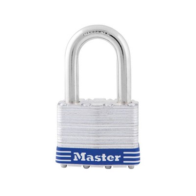 Master Lock Shackle 1 1/2" Key Padlock