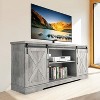 Jojoka Farmhouse TV Stand for 65 Inch TV, Entertainment Center TV Media Console Table - 2 of 4