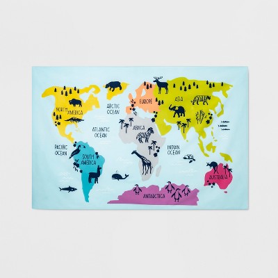 World map tapestry online target