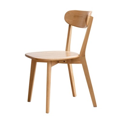 NicBex Mid-Century Dining Chairs with Solid Wood Frame,Wooden Dining Chairs for Kitchen,Living Room