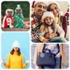Unique Bargains Fluffy Soft Elastic Faux Fur Pom Poms for Hats DIY Scarves Gloves 12 Pcs - 4 of 4
