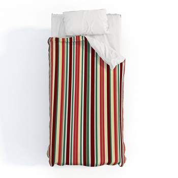 Holiday Traditions Stripe Duvet Set - Deny Designs
