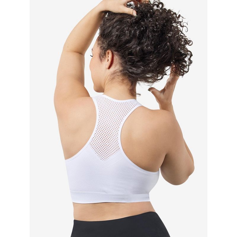 Leading Lady The Lea - Cooling Low-Impact Racerback Sports Bra, 2 of 6