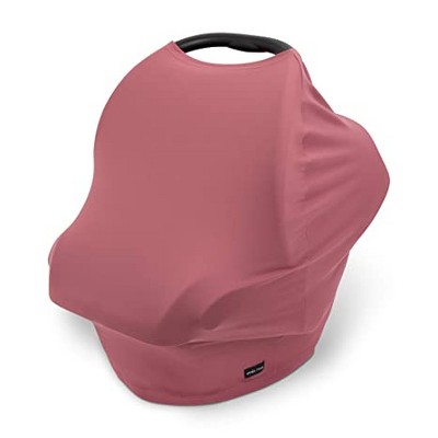 Image of Simka Rose 6-in-1 Nursing Cover & Baby Carseat Cover, Mauve