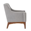 Gerard Mid-century Modern Style Armchair with Sloped Arms | ARTFUL LIVING DESIGN - 3 of 4