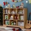 Book Shelf, Cubes Storage Organizer, Freestanding Bookshelf Cube Shelf for Bedroom, Living Room, 3-Tier Open Bookshelf Wooden Bookcase - 4 of 4