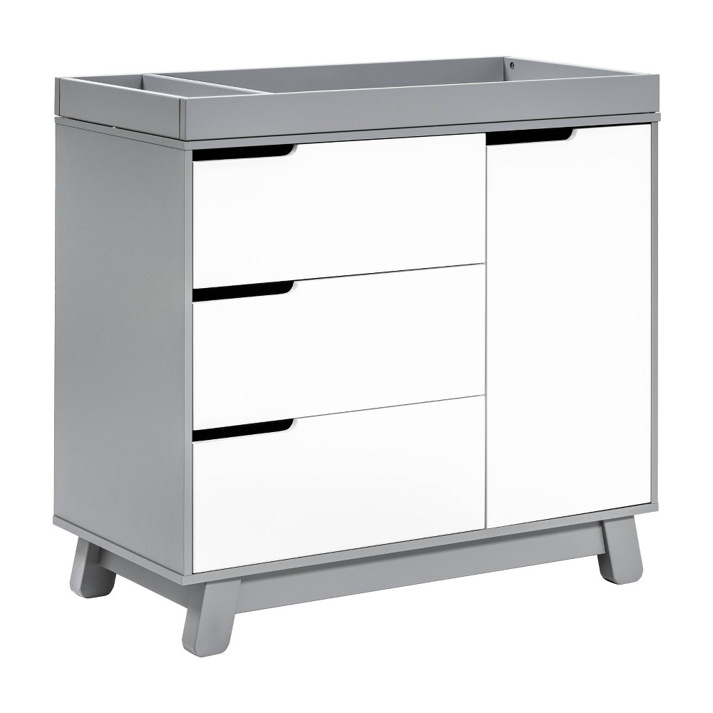Photos - Changing Table Babyletto Hudson 3-Drawer Changer Dresser with Removable Changing Tray - G