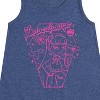 - Monster High - Draculara Pink Graphic Sleeveless Aline Dress - 2 of 4