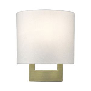 Livex Lighting Petite 1 - Light Wall Light in  Bronze - 1 of 4