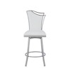 Chintaly Imports,Contemporary Swivel Counter Stool  Design Back - 3 of 4