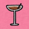 Dalix Espresso Martini Embroidered Lightweight Relaxed Jersey Tee Summer Cute Food Womens - 2 of 4
