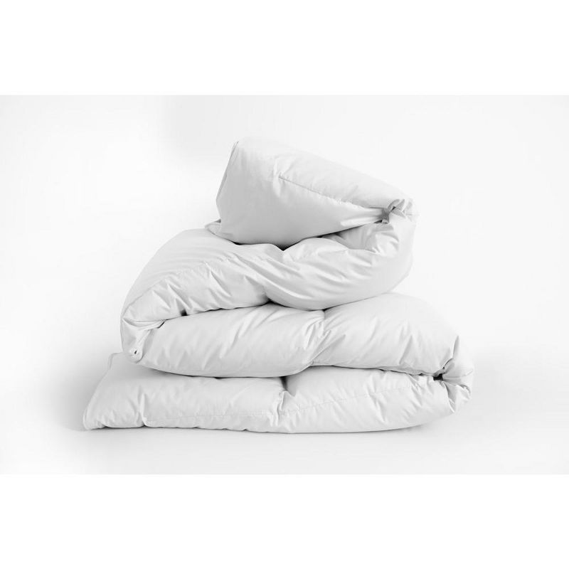 Continental Bedding Serenity 700 Fill Power White Goose Down Summer Weight Comforter, 1 of 4