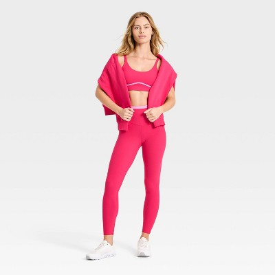 Women High-Rise Piped 7/8 Leggings - JoyLab | eBay