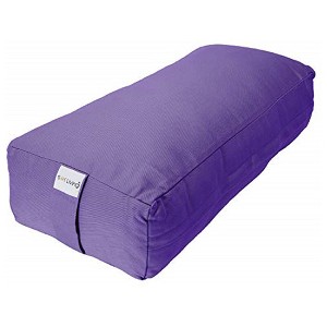 Sol Living Yoga Bolster Pillow with Removable Cover Rectangle - 1 of 4