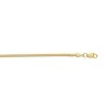 Unisex 14k Gold 2mm Snake Chain Necklace - 3 of 4
