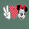 Women's - Disney - Peace Love Minnie Short Sleeve Graphic T-Shirt - 2 of 4
