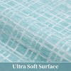 Checkered Easy Jute, Super Soft Rug for Bedroom, Soft Shaggy Plush for Bedroom Dining Room Non-Slip Stain Resistant Under Table Rug - 3 of 4