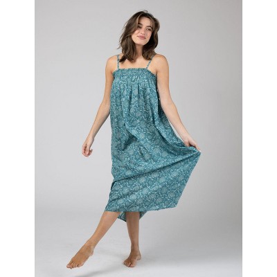 Olive Workshop Montauk Maxi Dress Blue
