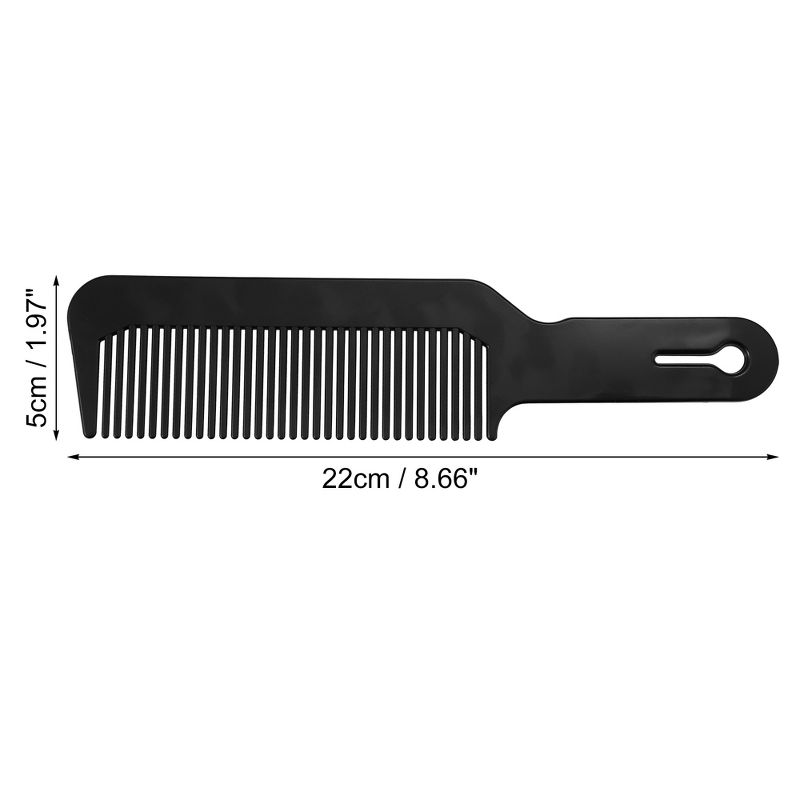 Unique Bargains Wide Tooth Hair Comb Hairdressing Styling Tool for Men Women Plastic Black, 3 of 7