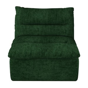 AZL1 Life Concept Sofas Single Corner Comfy Accent Bean Bag Couch, Modern Armless Floor Lounge, for Livingroom Bedroom, Olive Green, 33"*36"*32.5" - 1 of 4